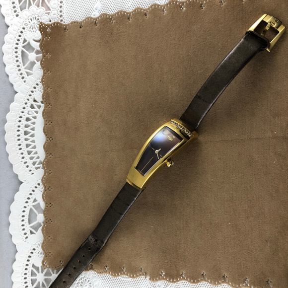 XY/YS Quartz Swiss Made Watch Brown Leather Strap main image 6
